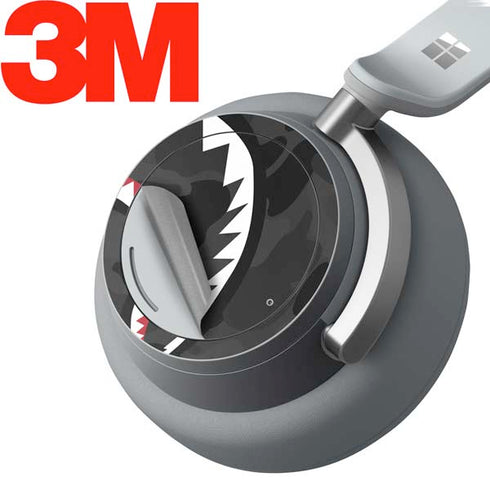 Shark Teeth Grey Street Camo Surface Headphones Skin